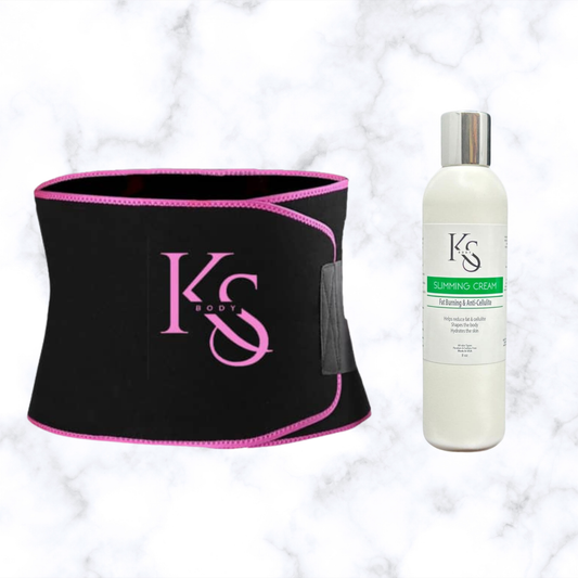 KS Slimming Belt + KS Slimming Cream